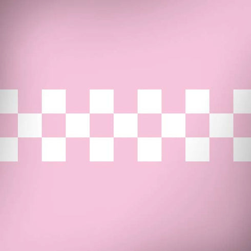 Pink Checkerboard Dell Alienware Skin