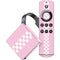 Pink Checkerboard Amazon Fire TV Skin