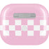 Pink Checkerboard Apple AirPods (3rd Gen 2021) Skin