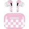 Pink Checkerboard Apple AirPods Pro Skin