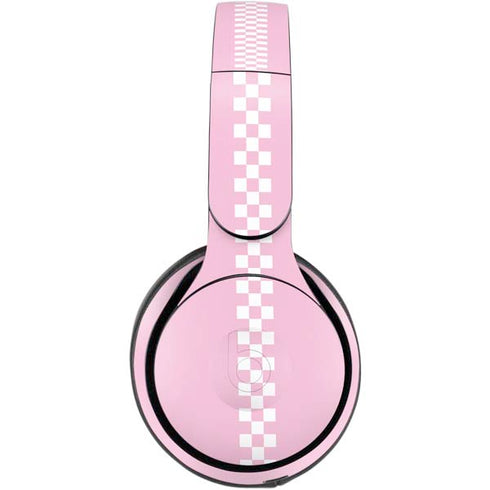 Pink Checkerboard Beats Solo Pro Skin