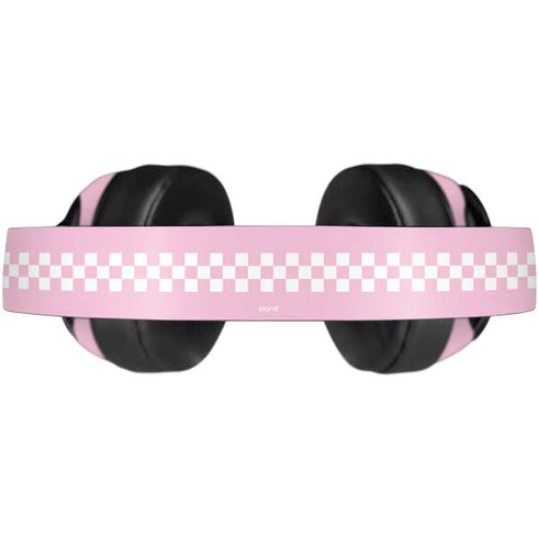 Pink Checkerboard Beats Solo Pro Skin