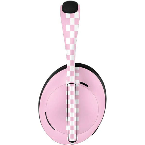 Pink Checkerboard Bose Noise Cancelling Headphones 700 Skin