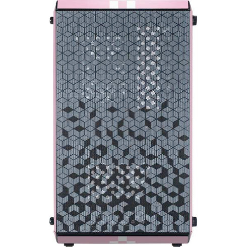 Pink Checkerboard Cooler Master MasterBox Q300L Mini Tower Skin
