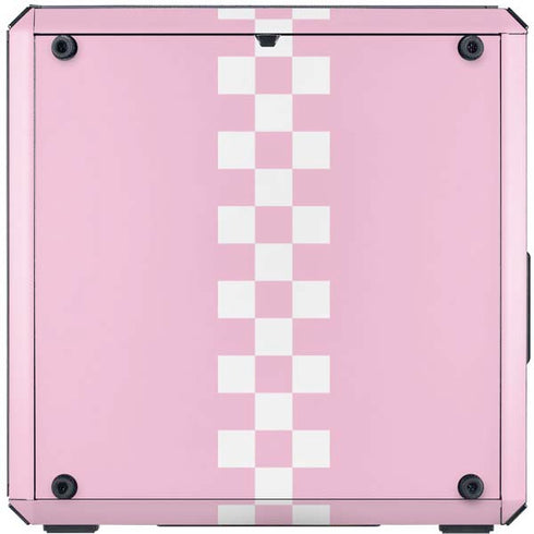 Pink Checkerboard Cooler Master MasterBox Q300L Mini Tower Skin