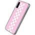 Pink Checkerboard Galaxy A10e Clear Case