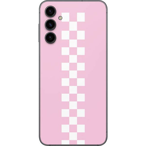 Pink Checkerboard Galaxy A14 5G Skin