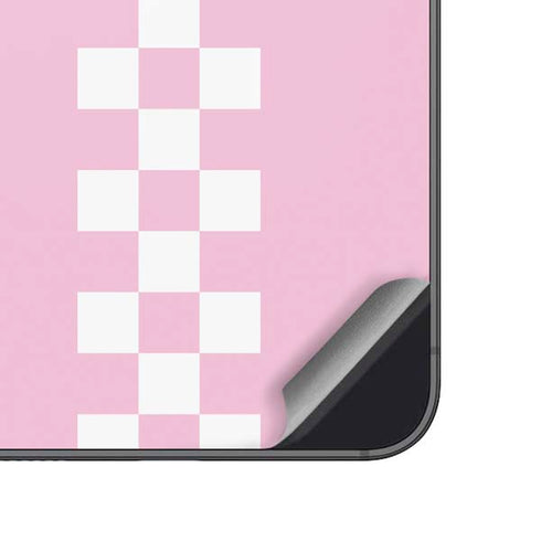 Pink Checkerboard Galaxy A14 5G Skin