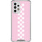 Pink Checkerboard Galaxy A33 5G Clear Case