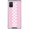 Pink Checkerboard Galaxy A51 5G Clear Case