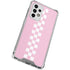 Pink Checkerboard Galaxy A53 5G Clear Case