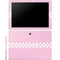 Pink Checkerboard Galaxy Book 12in Skin