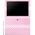 Pink Checkerboard Galaxy Book 12in Skin