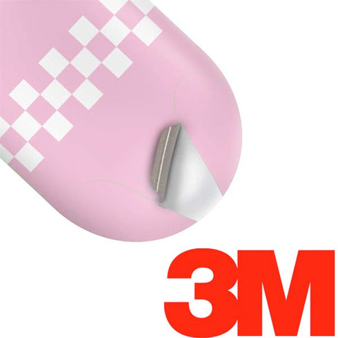 Pink Checkerboard Galaxy Buds Plus Skin