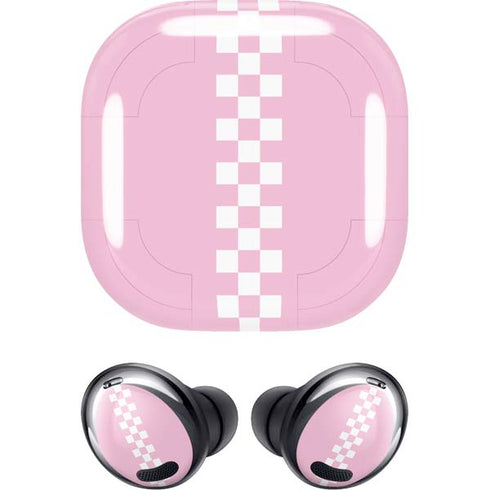Pink Checkerboard Galaxy Buds Pro Skin