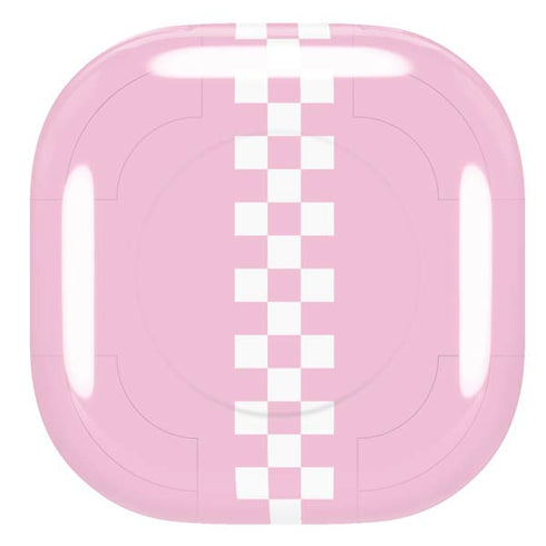 Pink Checkerboard Galaxy Buds Pro Skin