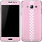 Pink Checkerboard Galaxy J3 Skin