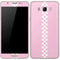 Pink Checkerboard Galaxy J7 Skin