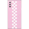 Pink Checkerboard Galaxy Note 10 Skin