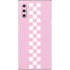 Pink Checkerboard Galaxy Note 10 Skin