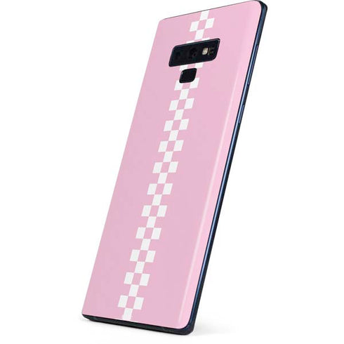 Pink Checkerboard Galaxy Note 9 Skin