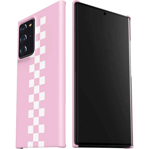 Pink Checkerboard Galaxy Note20 Ultra 5G Lite Case
