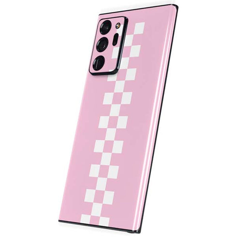 Pink Checkerboard Galaxy Note20 Ultra 5G Skin