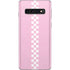 Pink Checkerboard Galaxy S10 Skin