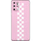 Pink Checkerboard Galaxy S20 Plus Skin