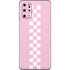 Pink Checkerboard Galaxy S20 Plus Skin