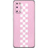 Pink Checkerboard Galaxy S20 Skin