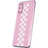 Pink Checkerboard Galaxy S20 Skin