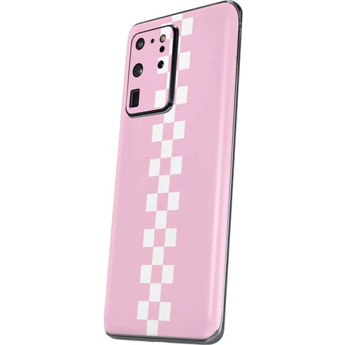 Pink Checkerboard Galaxy S20 Ultra 5G Skin