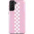 Pink Checkerboard Galaxy S21 Plus 5G Pro Case