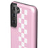Pink Checkerboard Galaxy S21 Plus 5G Pro Case