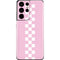Pink Checkerboard Galaxy S21 Ultra 5G Skin