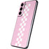 Pink Checkerboard Galaxy S22 Skin