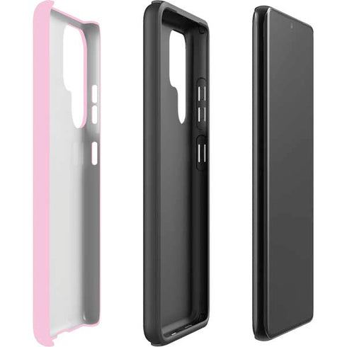 Pink Checkerboard Galaxy S22 Ultra Pro Case