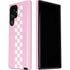 Pink Checkerboard Galaxy S22 Ultra Pro Case