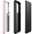 Pink Checkerboard Galaxy S23 Plus Pro Case