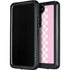 Pink Checkerboard Galaxy S23 Plus Waterproof Case