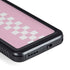 Pink Checkerboard Galaxy S23 Waterproof Case
