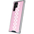 Pink Checkerboard Galaxy S24 Ultra Clear Case