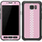 Pink Checkerboard Galaxy S7 Active Skin