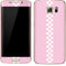 Pink Checkerboard Galaxy S7 Edge Skin