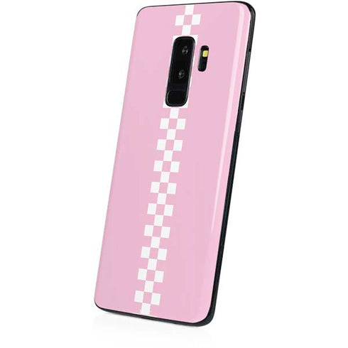 Pink Checkerboard Galaxy S9 Plus Skin