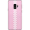 Pink Checkerboard Galaxy S9 Skin