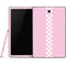 Pink Checkerboard Samsung Galaxy Tab Skin