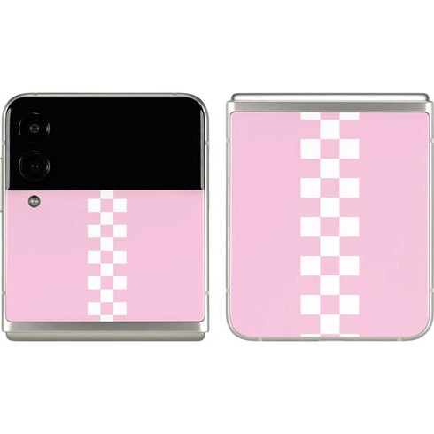 Pink Checkerboard Galaxy Z Flip3 5G Skin