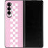 Pink Checkerboard Galaxy Z Fold3 5G Skin